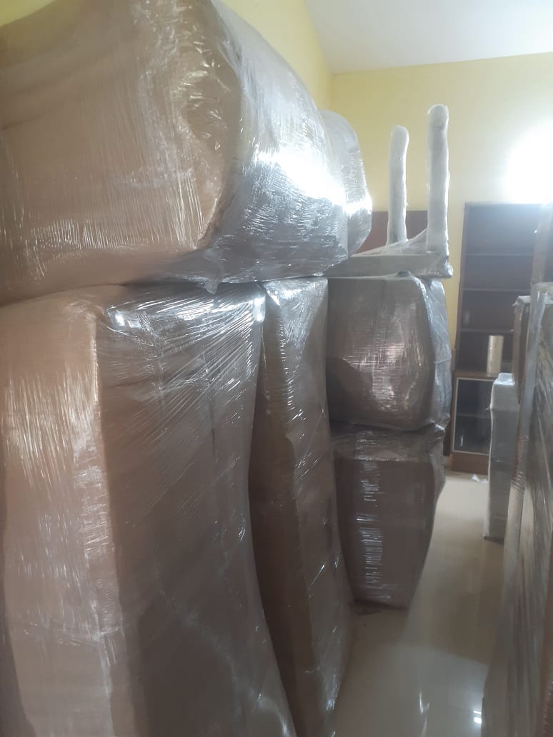 Unloading and placement of household furniture